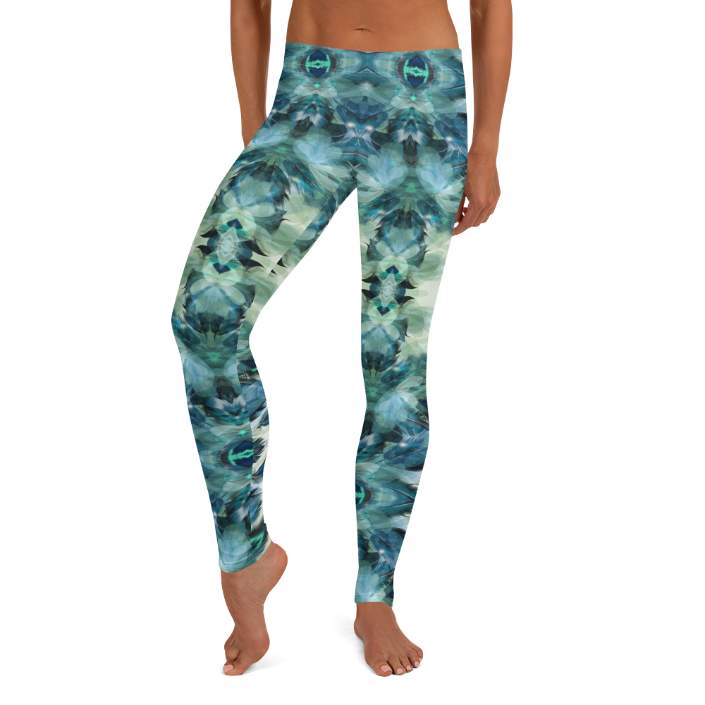 Peacock pattern Leggings