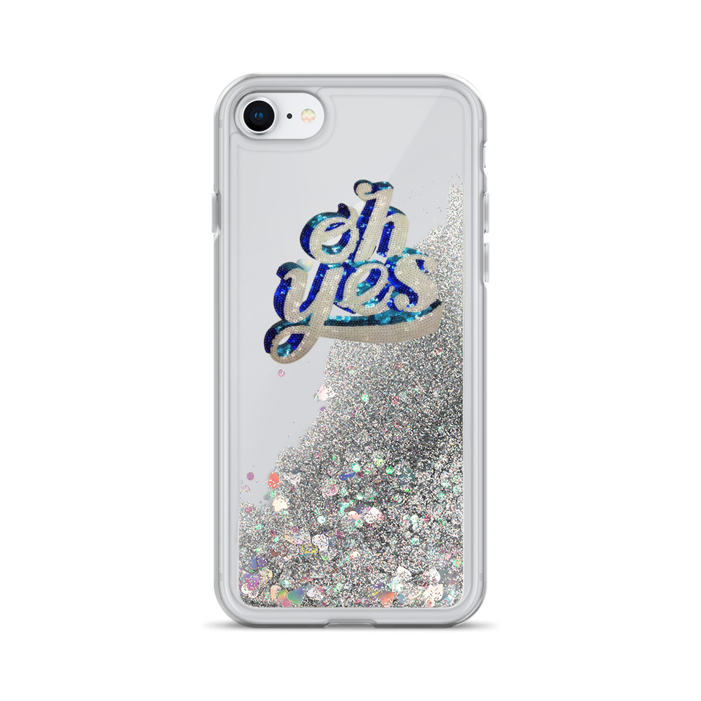 Oh Yes Liquid Glitter Phone Case