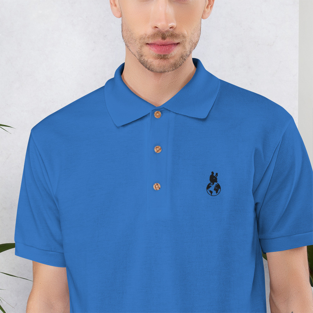 Embroidered Polo Shirt | Reading