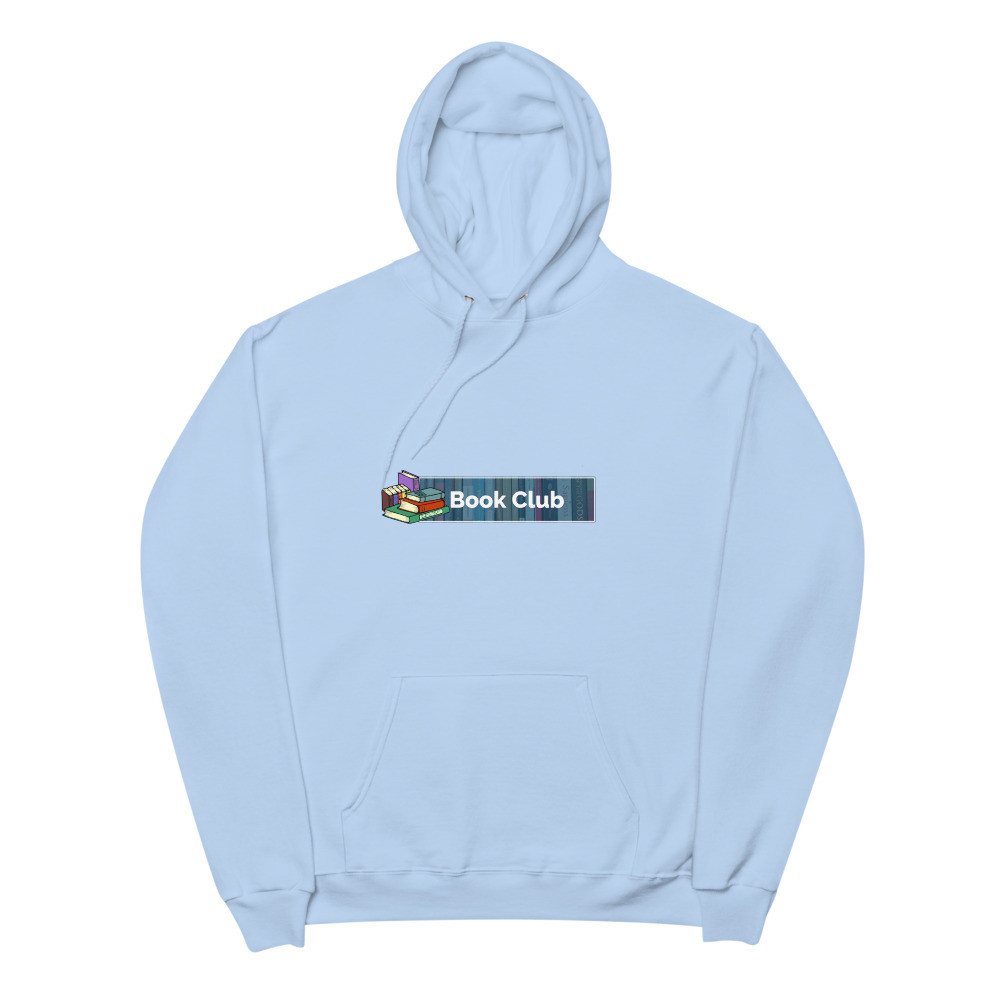 Unisex fleece hoodie | Book Club