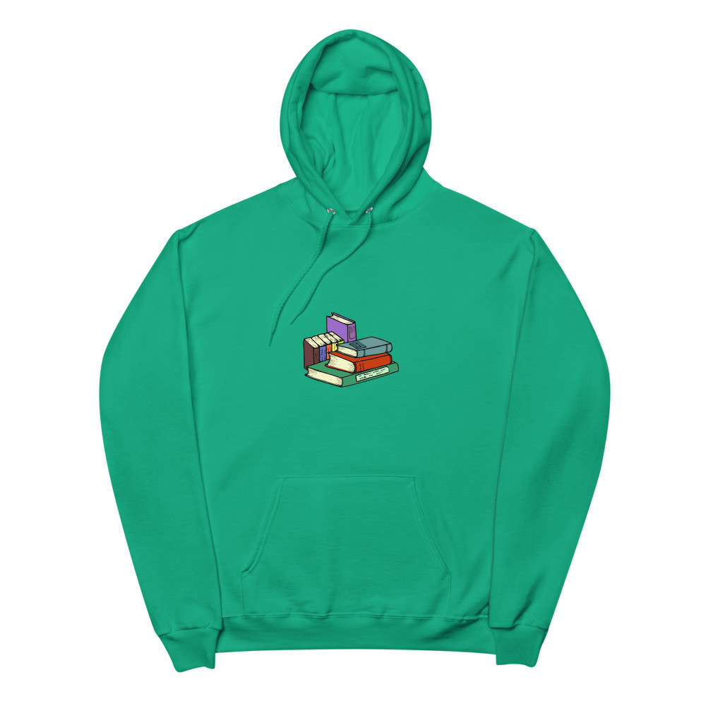 Unisex fleece hoodie | Books