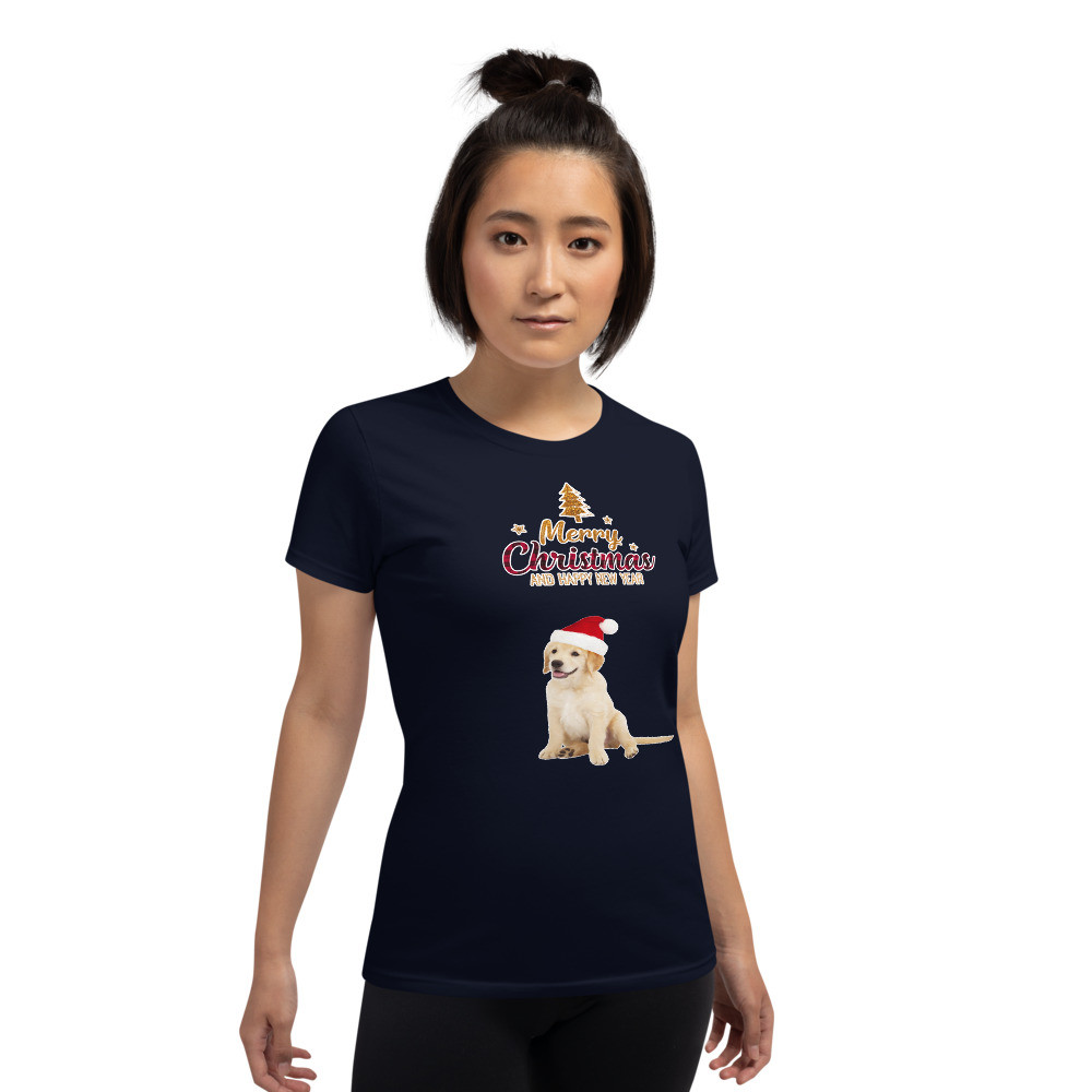 Women's short sleeve t-shirt Christmas Xmas Weihnachten
