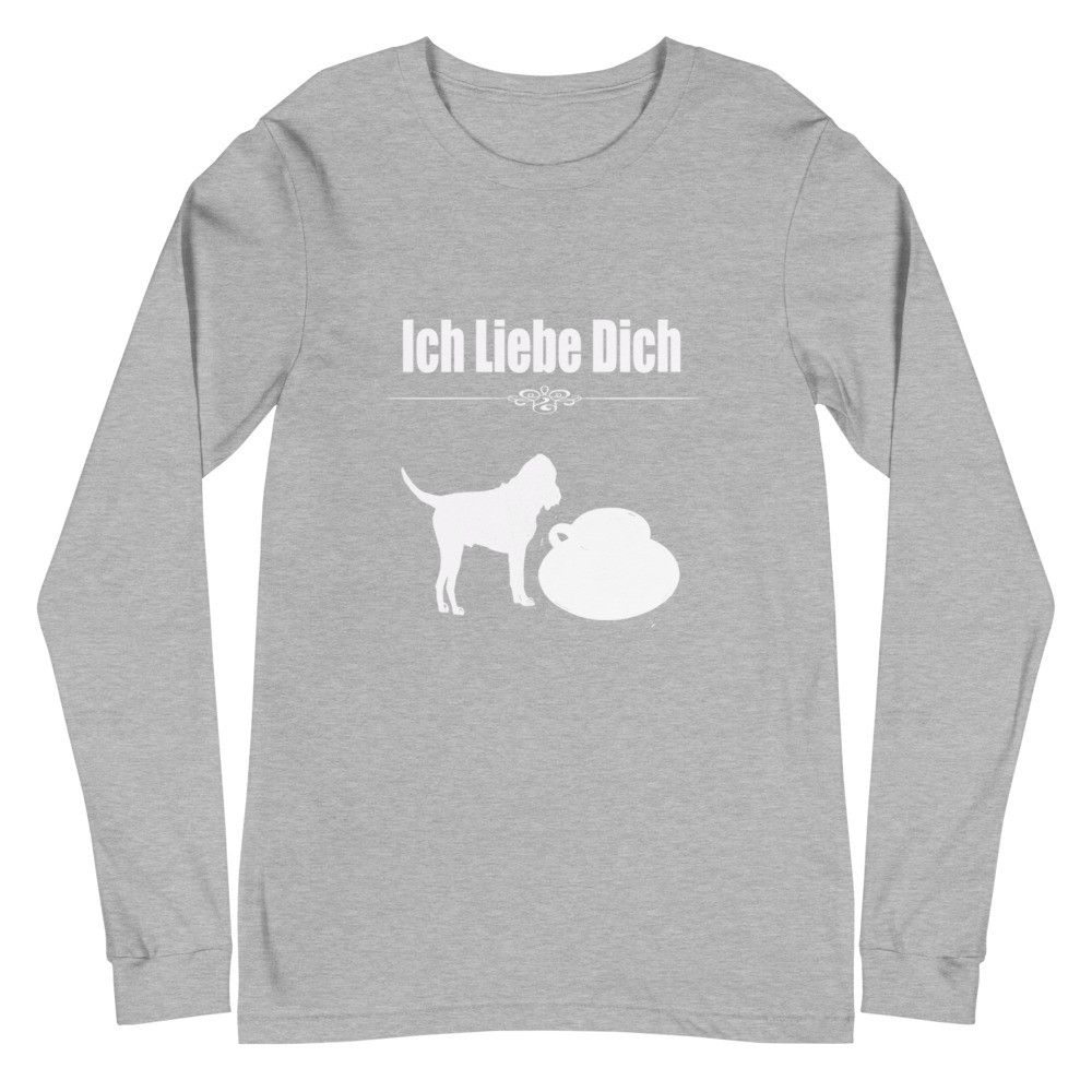 Unisex Long Sleeve Tee tshirt Hunde Liebe