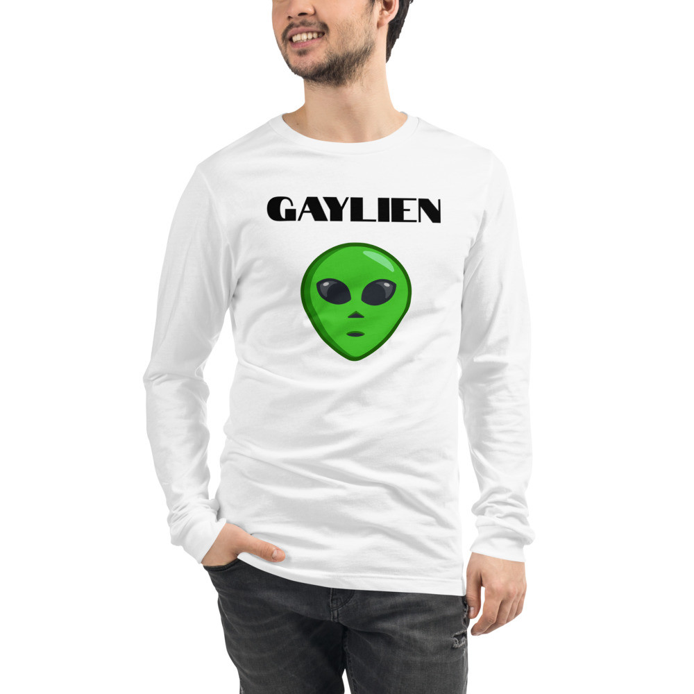 Unisex Long Sleeve Tee Gaylien Alien