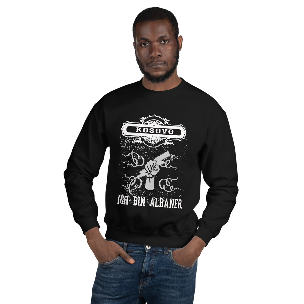 Unisex Sweatshirt Ich bin Albaner