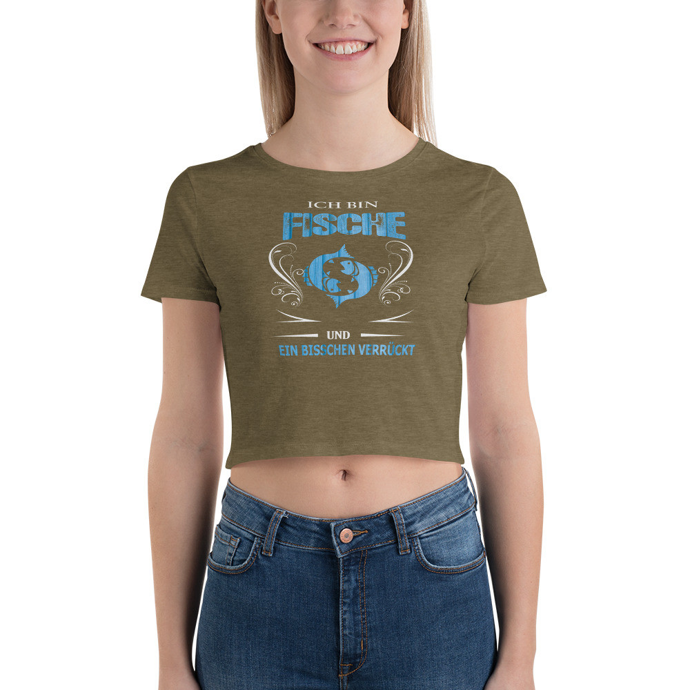 Women’s Crop Tee Fische Sternzeichen