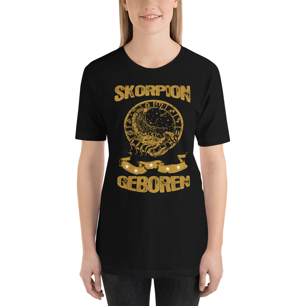  T-Shirt Skorpion Geboren