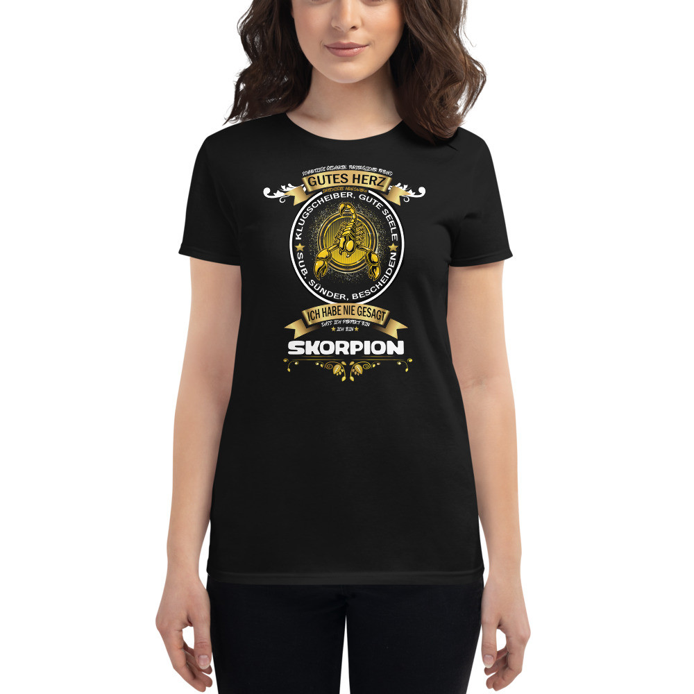  T-shirt Skorpion Woman  Gutes Herz