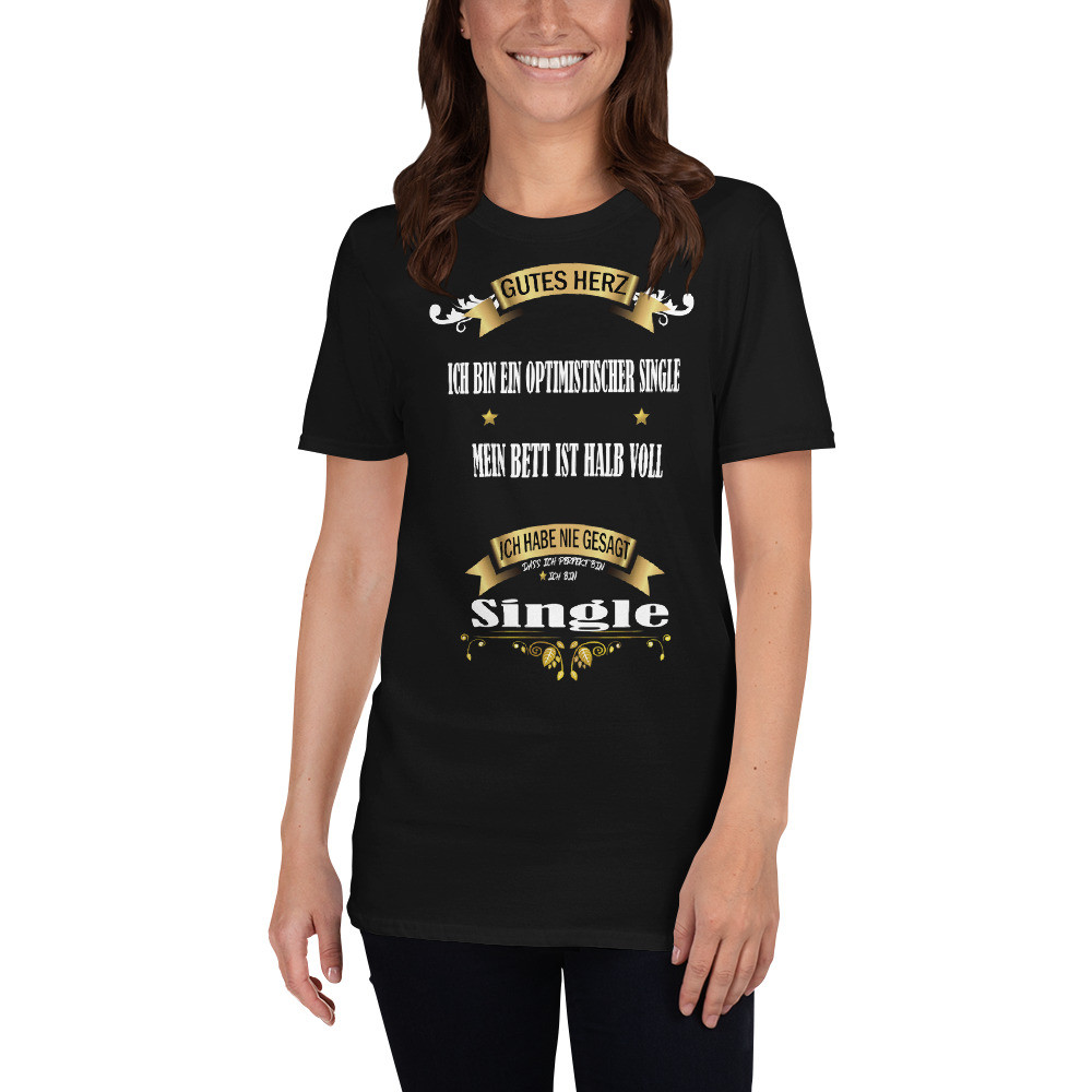 T-Shirt Single ich bin single