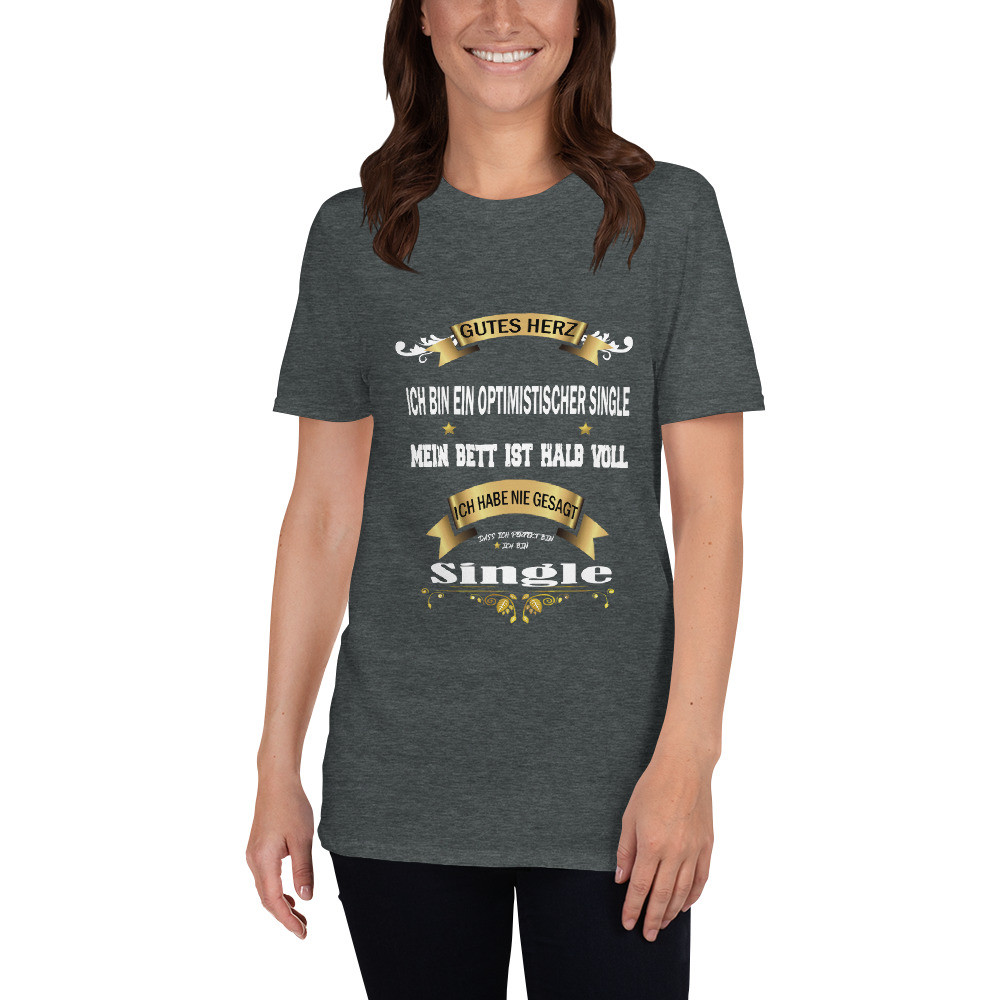 T-Shirt single ich bin single ich bin nicht perfekt