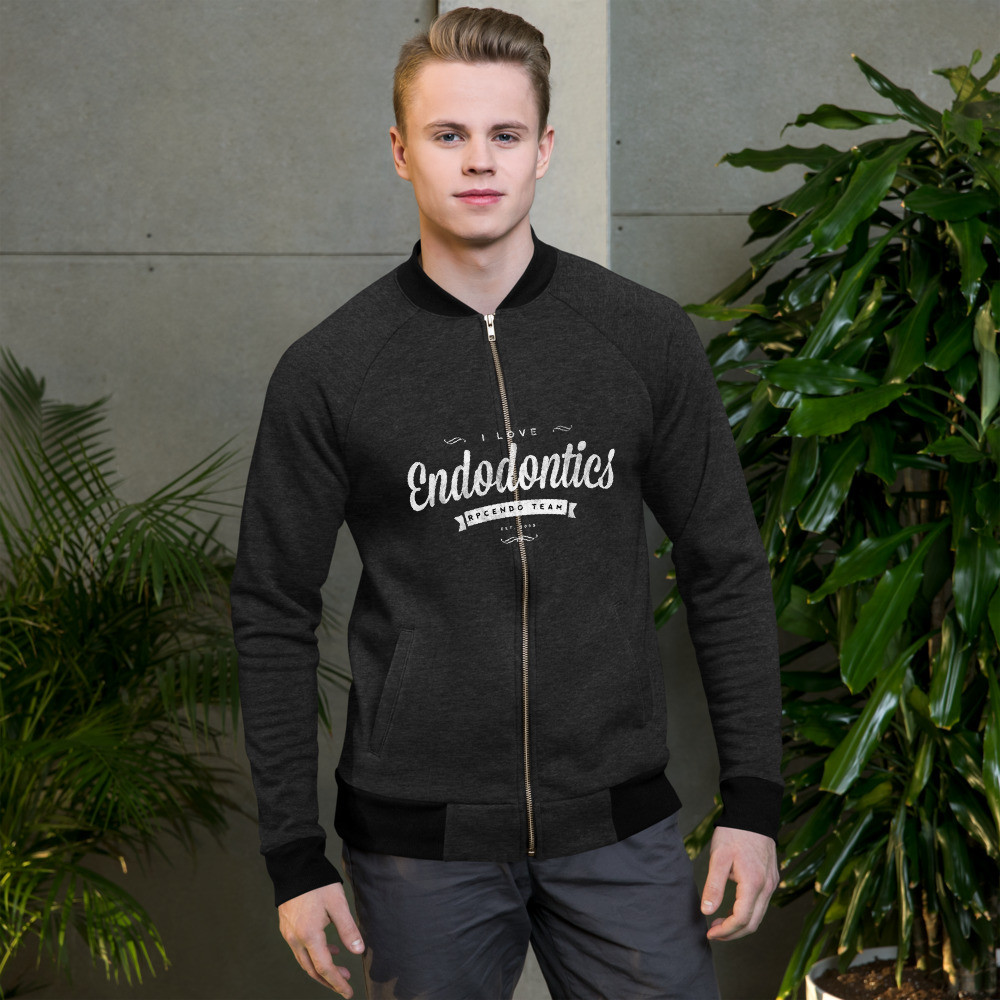 I Love Endodontics Bomber Jacket