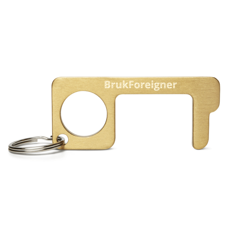 Engraved Brass Touch Tool