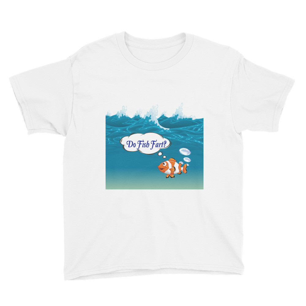 Youth Short Sleeve T-Shirt Do fish Fart?