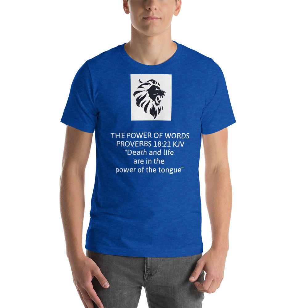 PROVERBS 18 Short-Sleeve Unisex T-Shirt