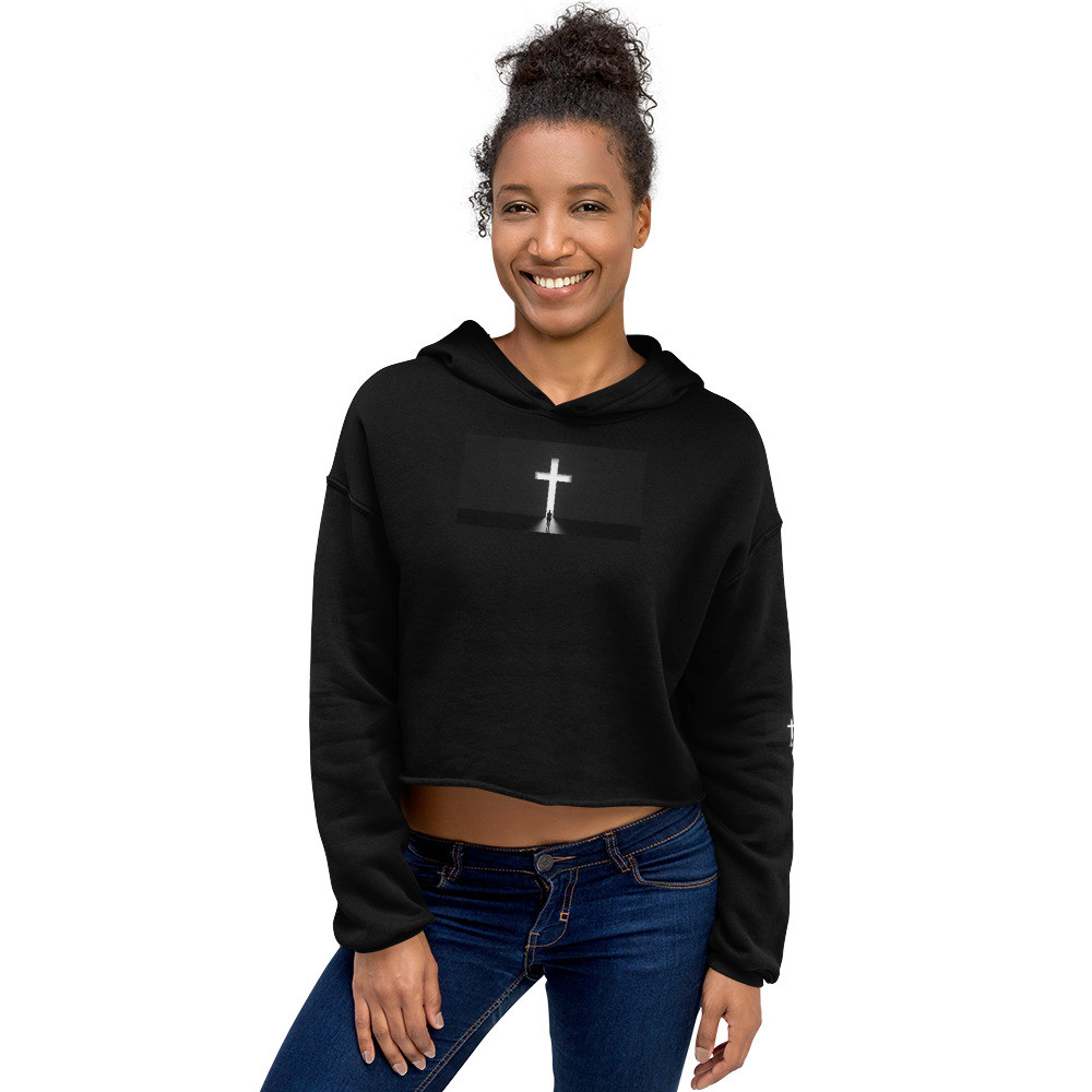 Women's CROSS Crop Hoodie