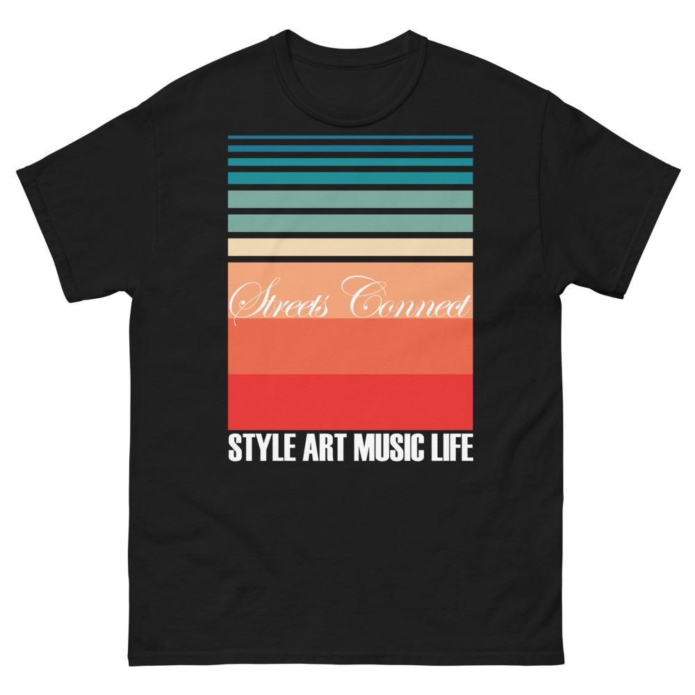 Color Block Men's heavyweight tee 
