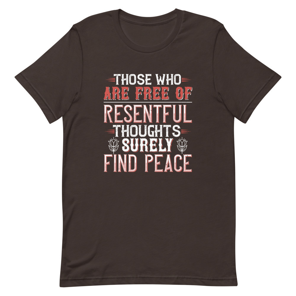 Free Of Resentful Thoughts