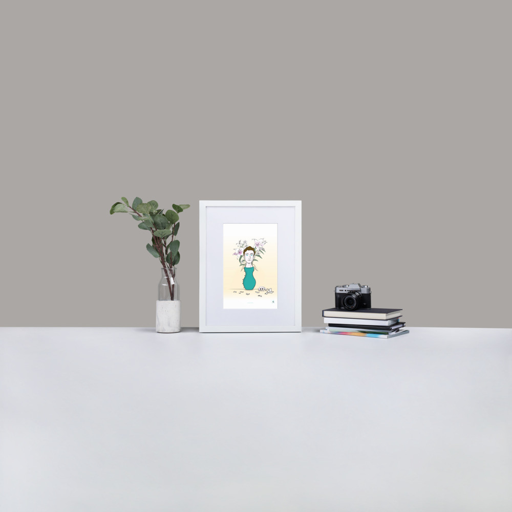 Poster c/ Moldura - True Love