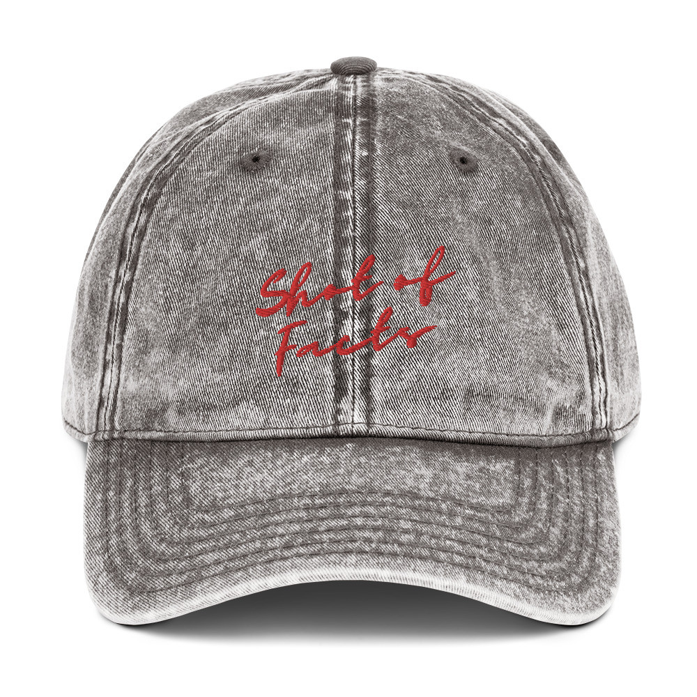 Shot of Facts Vintage Cap