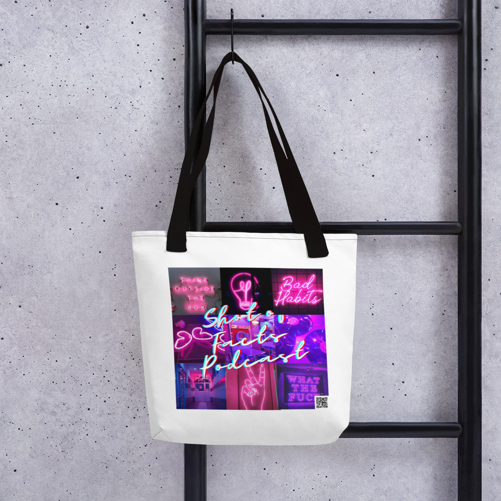 Pink Neon Tote bag