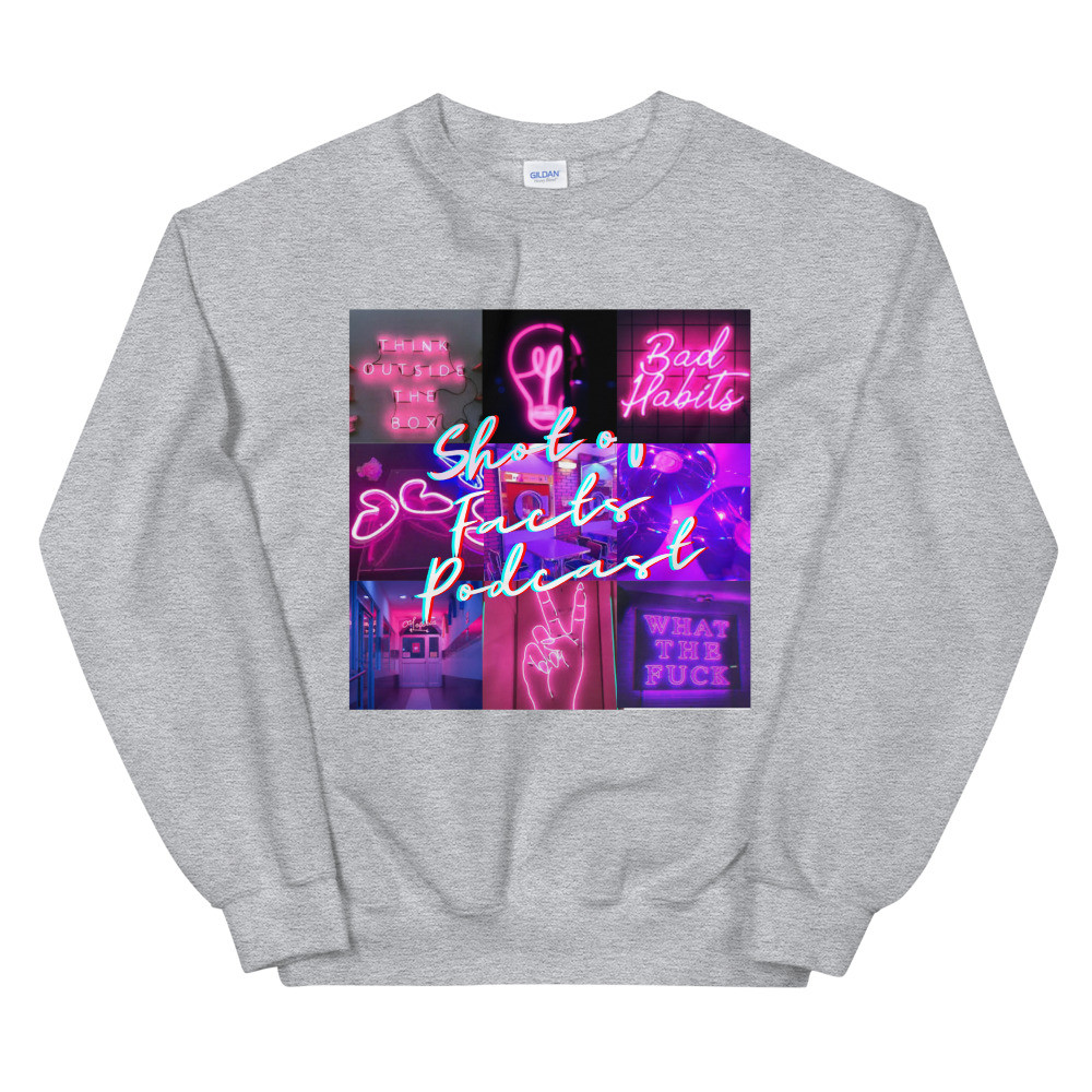 Pink Neon Unisex Sweatshirt
