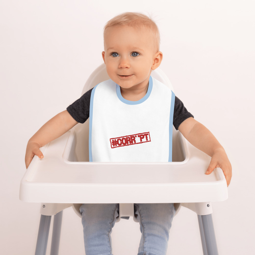 BTB (Corrupt) Embroidered Baby Bib