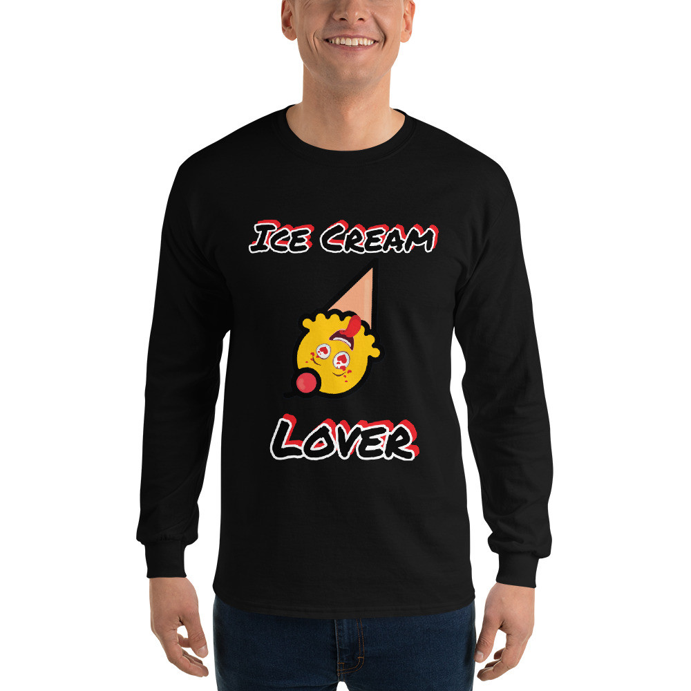 BTB (Undefeated) King Jerris Ice Cream Lover Men’s Long Sleeve Shirt