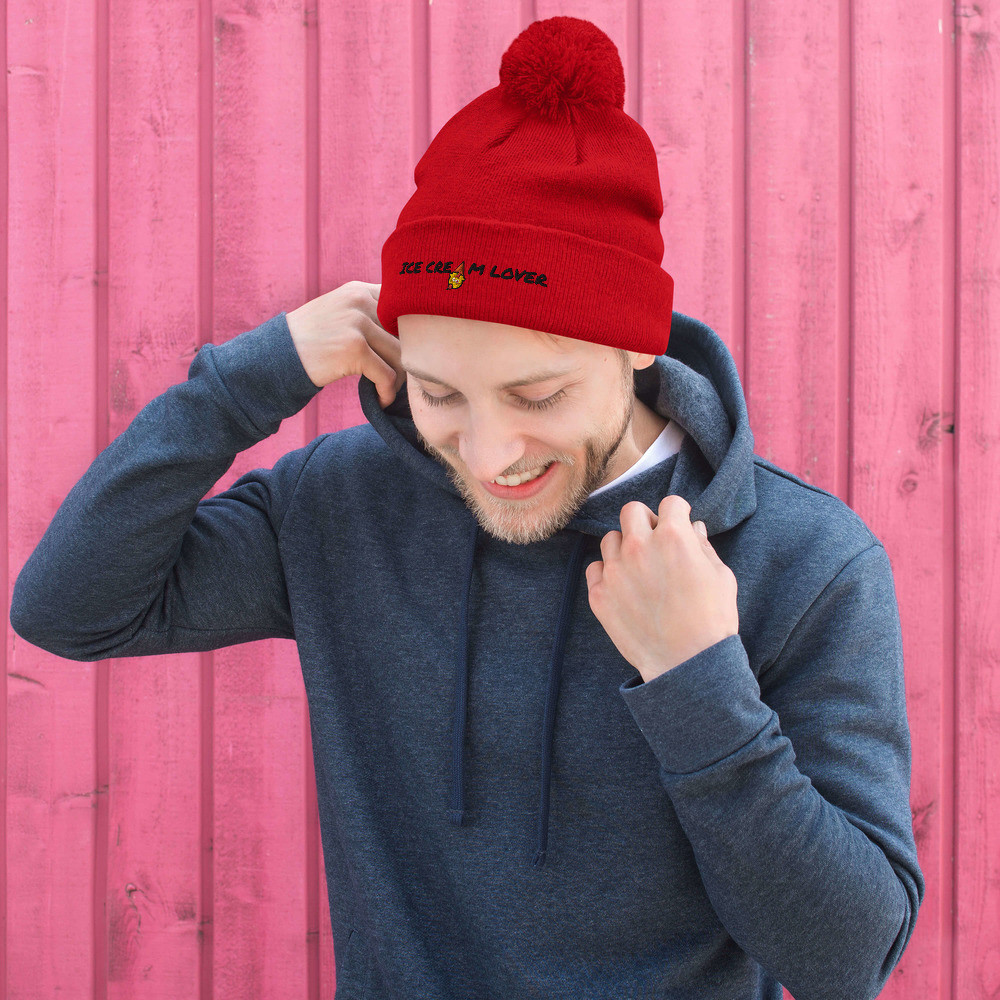 BTB (Undefeated) King Jerris Ice Cream Lover Pom-Pom Beanie