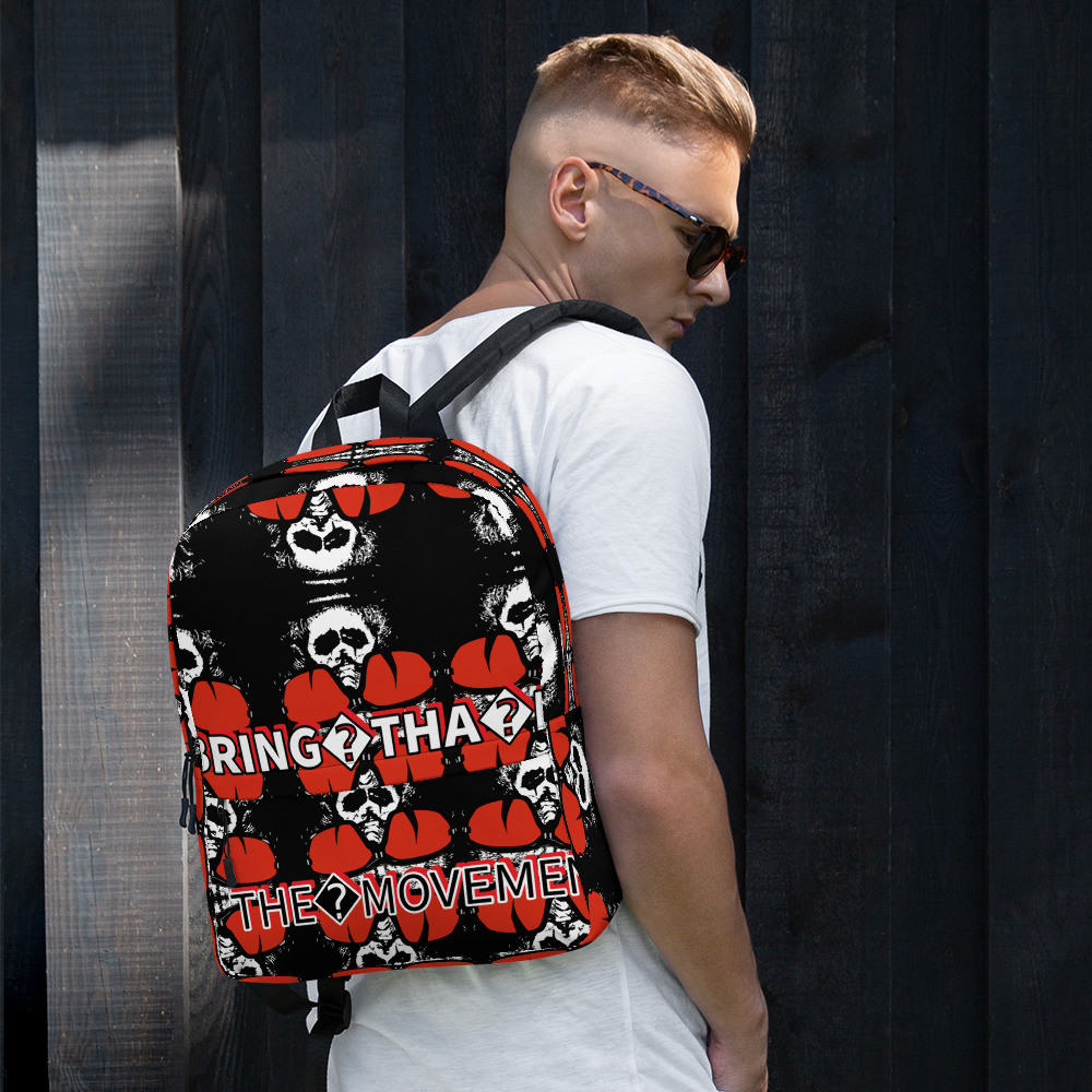 BTB Gorilla All Over Print Backpack