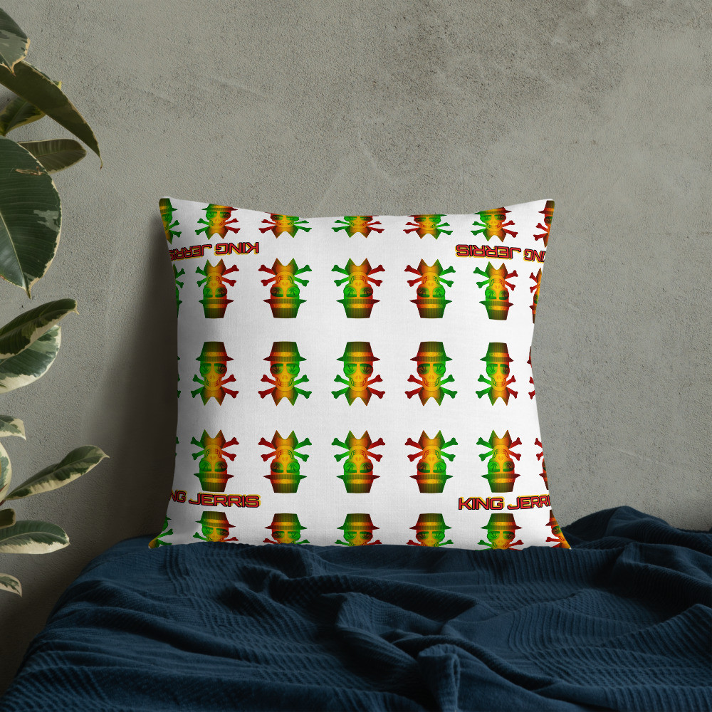 BTB "Undefeatable" King Jerris Skull Premium Pillow