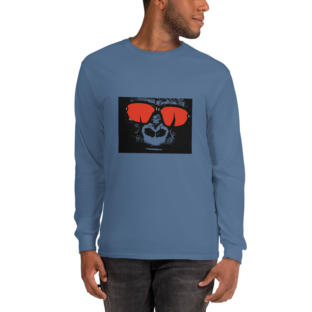 BTB "Revolution" Gorilla Men’s Long Sleeve Shirt