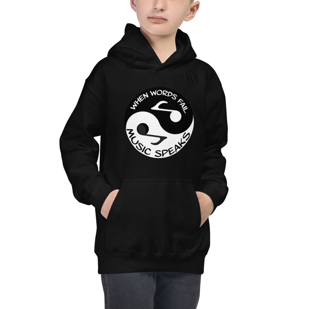 BTB "Music Speaks" Kids Hoodie
