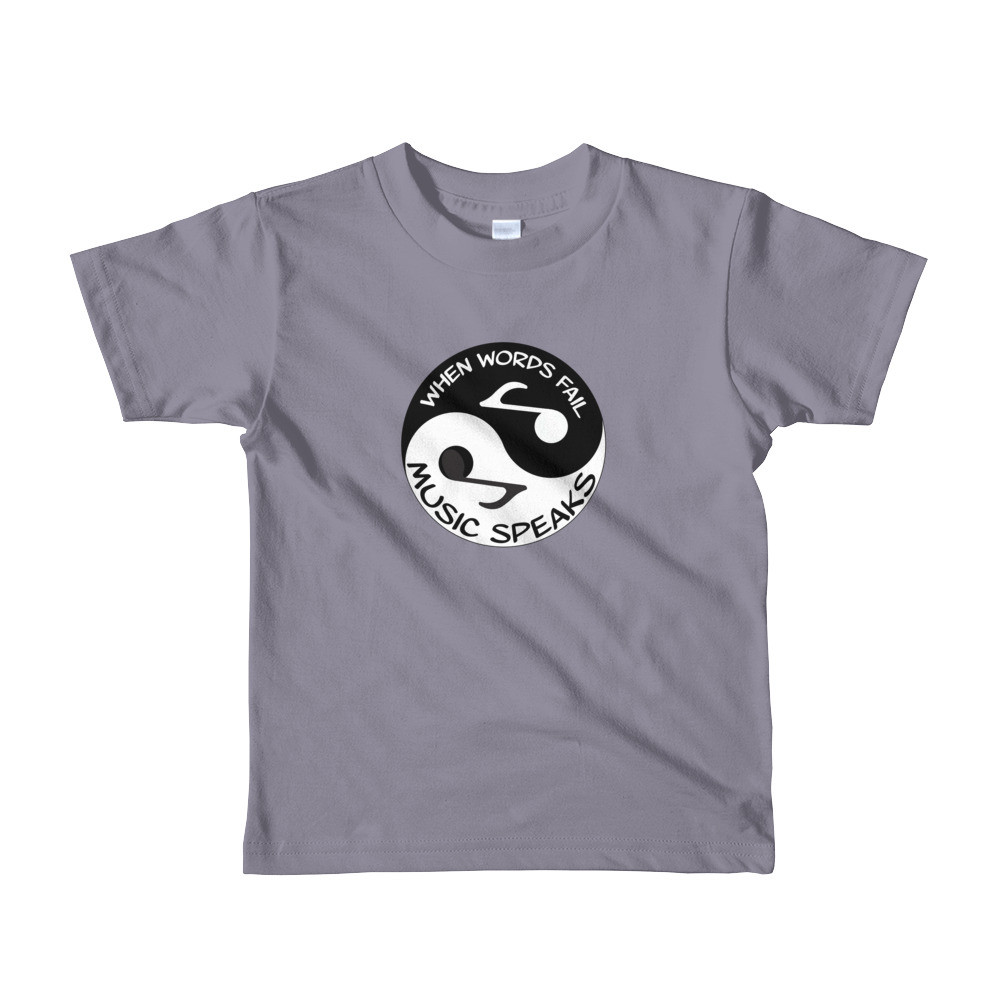 BTB "Music Speaks" Short sleeve kids t-shirt