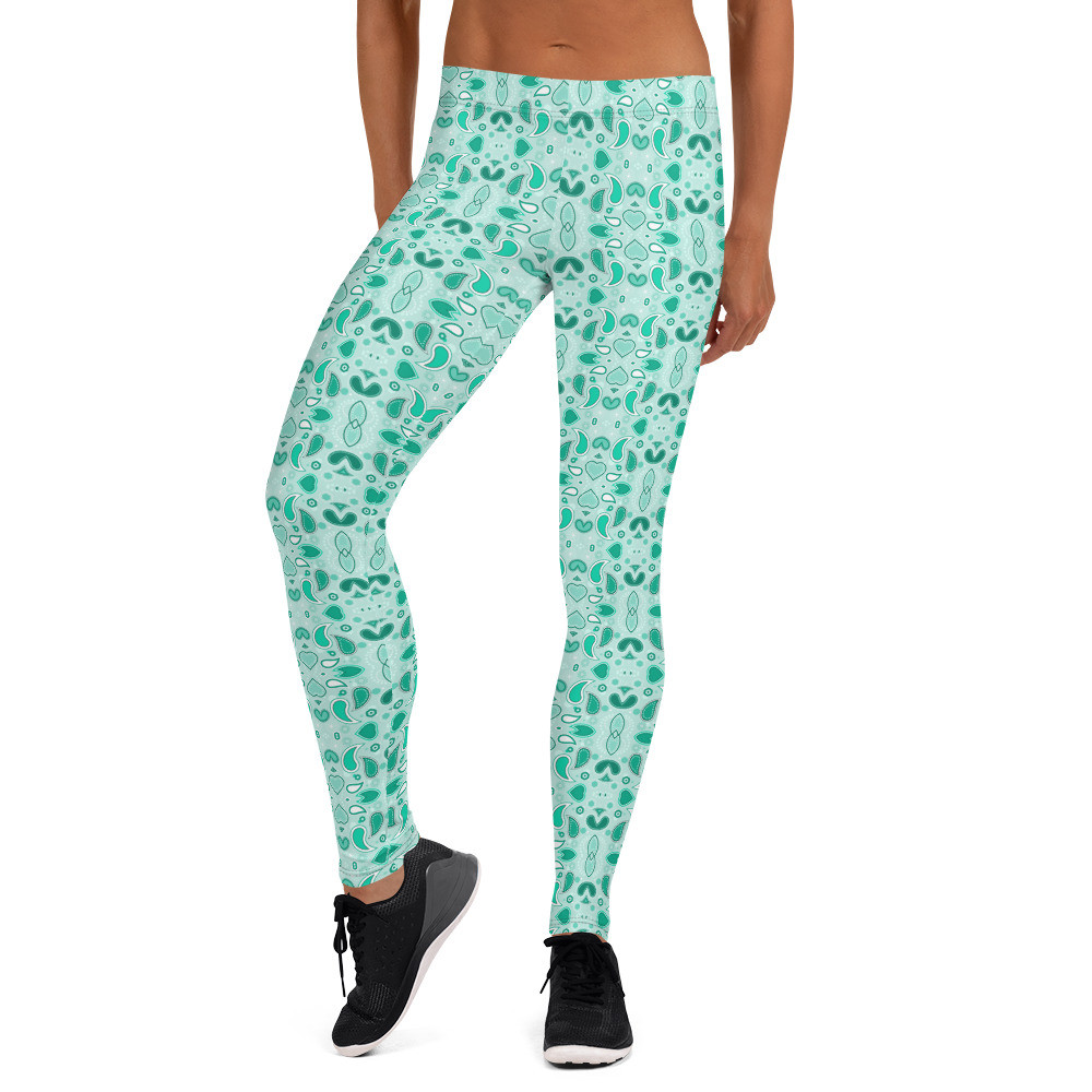 BTB "Blue Bandana" Leggings