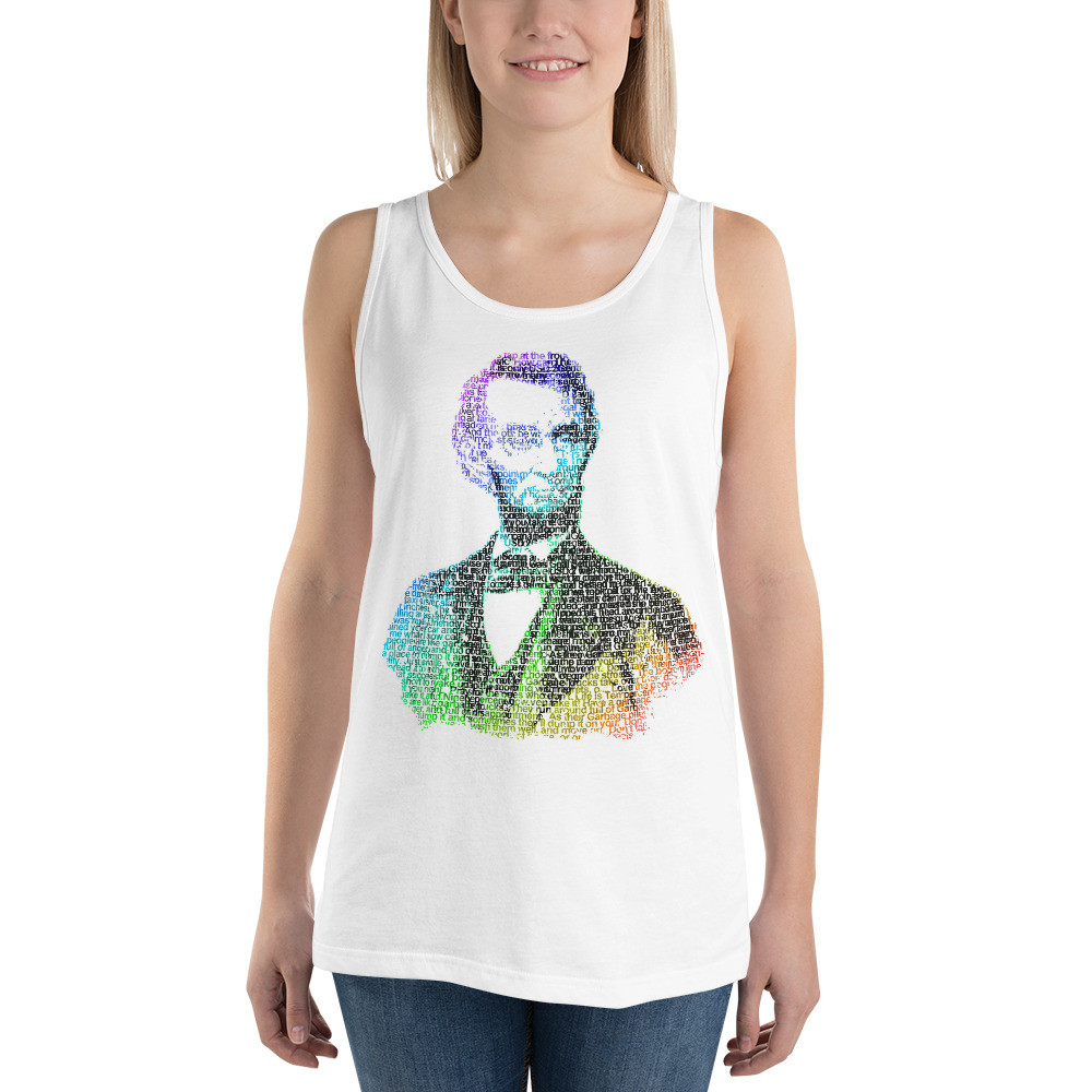 BTB "Abraham Lincoln" Words Unisex Tank Top