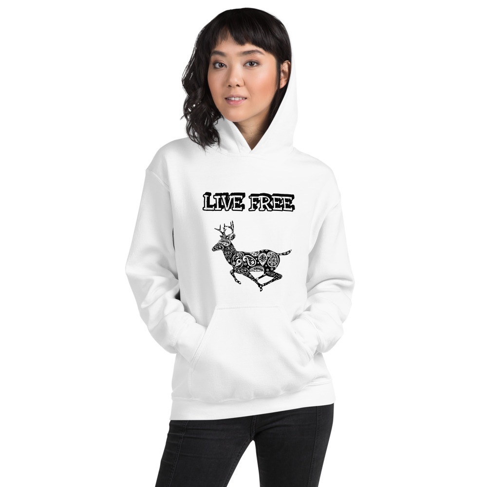 BTB "Live Free" Unisex Hoodie