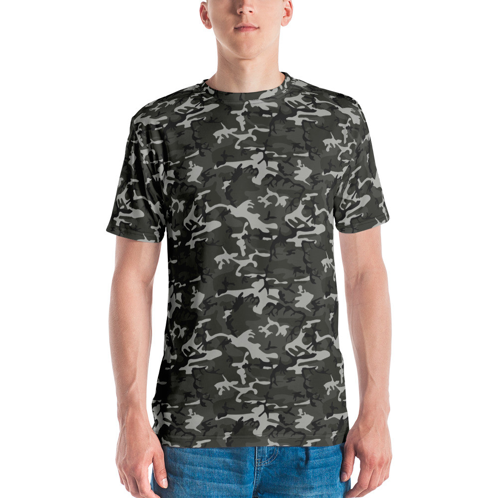 BTB "Hip Hop" Urban Camo QR Code Men's T-shirt