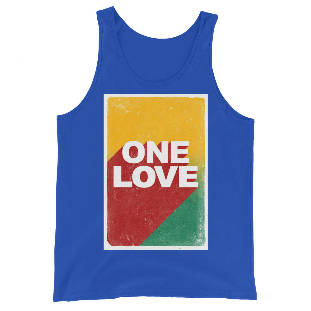 BTB "Hip Hop" One Love KJ QR Code Unisex Tank Top