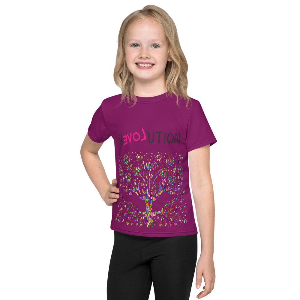 BTB "Revolution" Rainbow Tree Kids T-Shirt