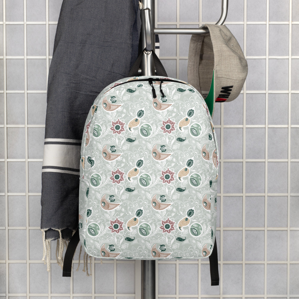 BTB "Revolution" Floral Minimalist Backpack
