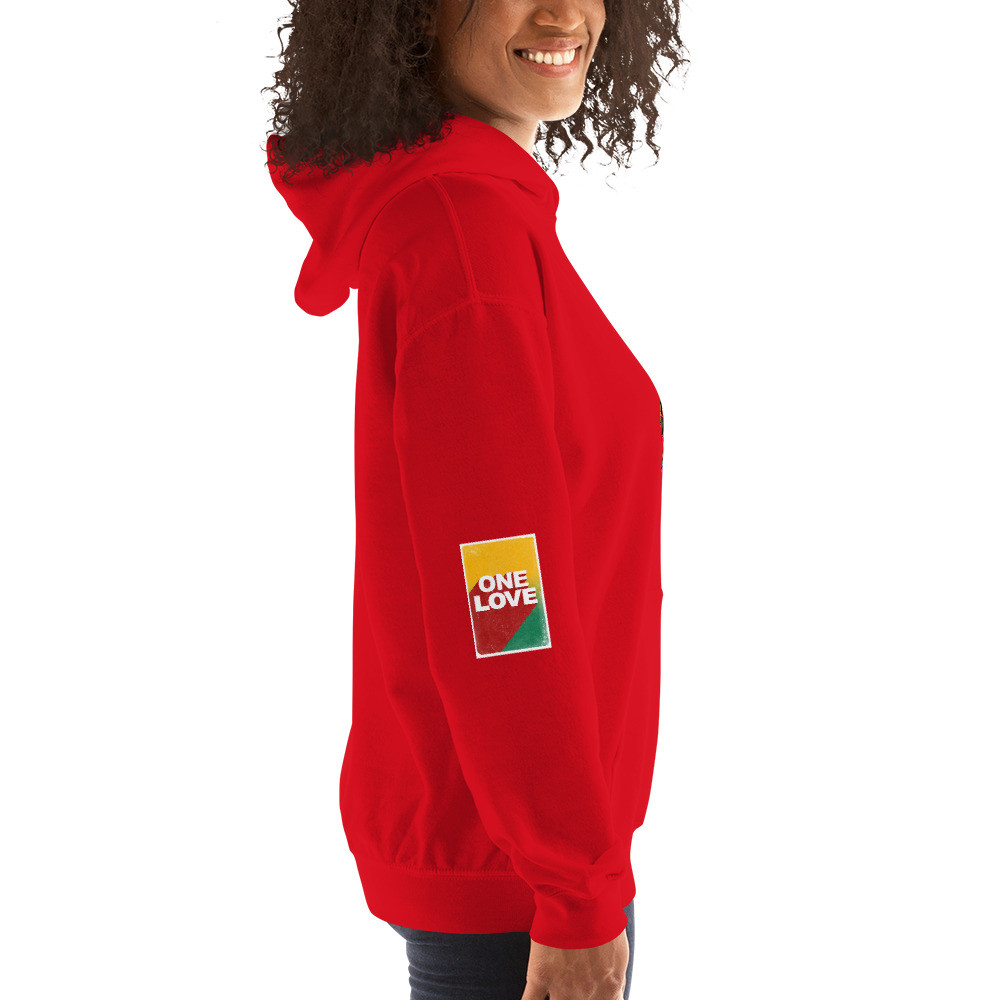 BTB "Hip Hop" Poly Lion KJ QR Code Unisex Hoodie