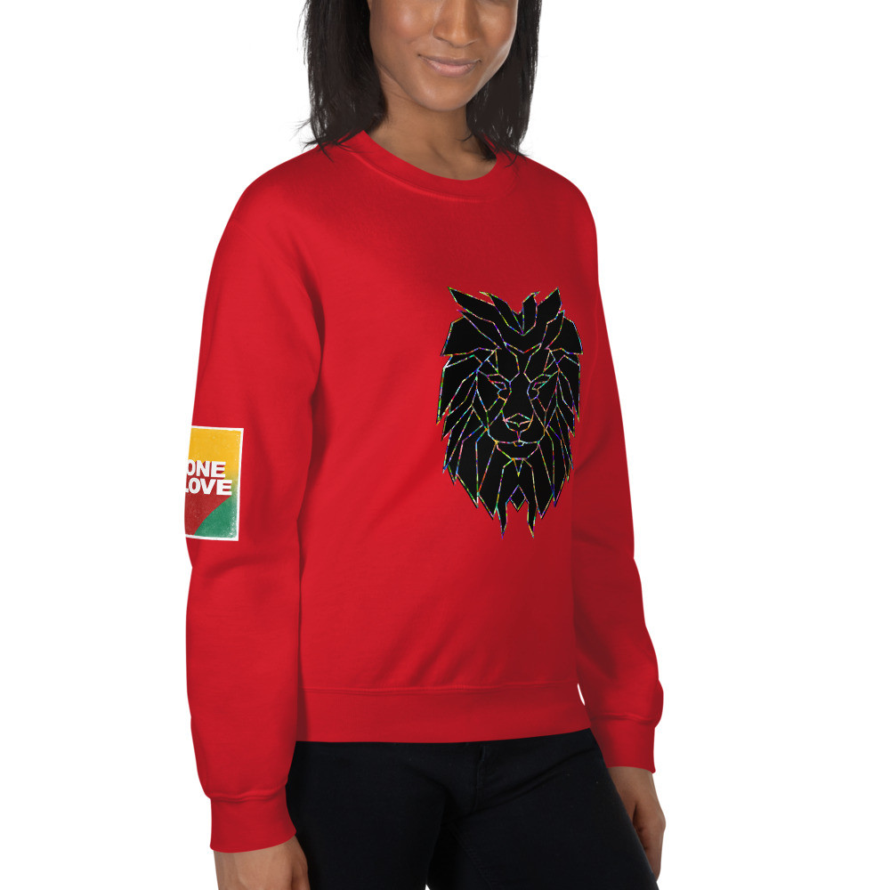 BTB "Hip Hop" Poly Lion KJ QR Code Unisex Sweatshirt