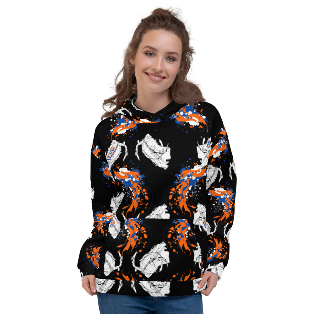 BTB "Revolution" Paint Splash (Black) Unisex Hoodie