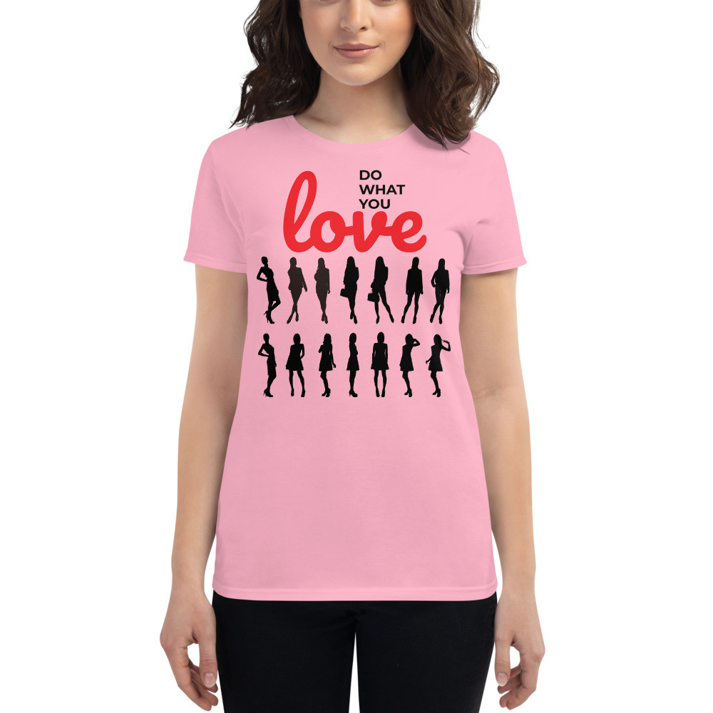 BTB "What You Love" (Hip Hop Collection) Women's short sleeve t-shirt