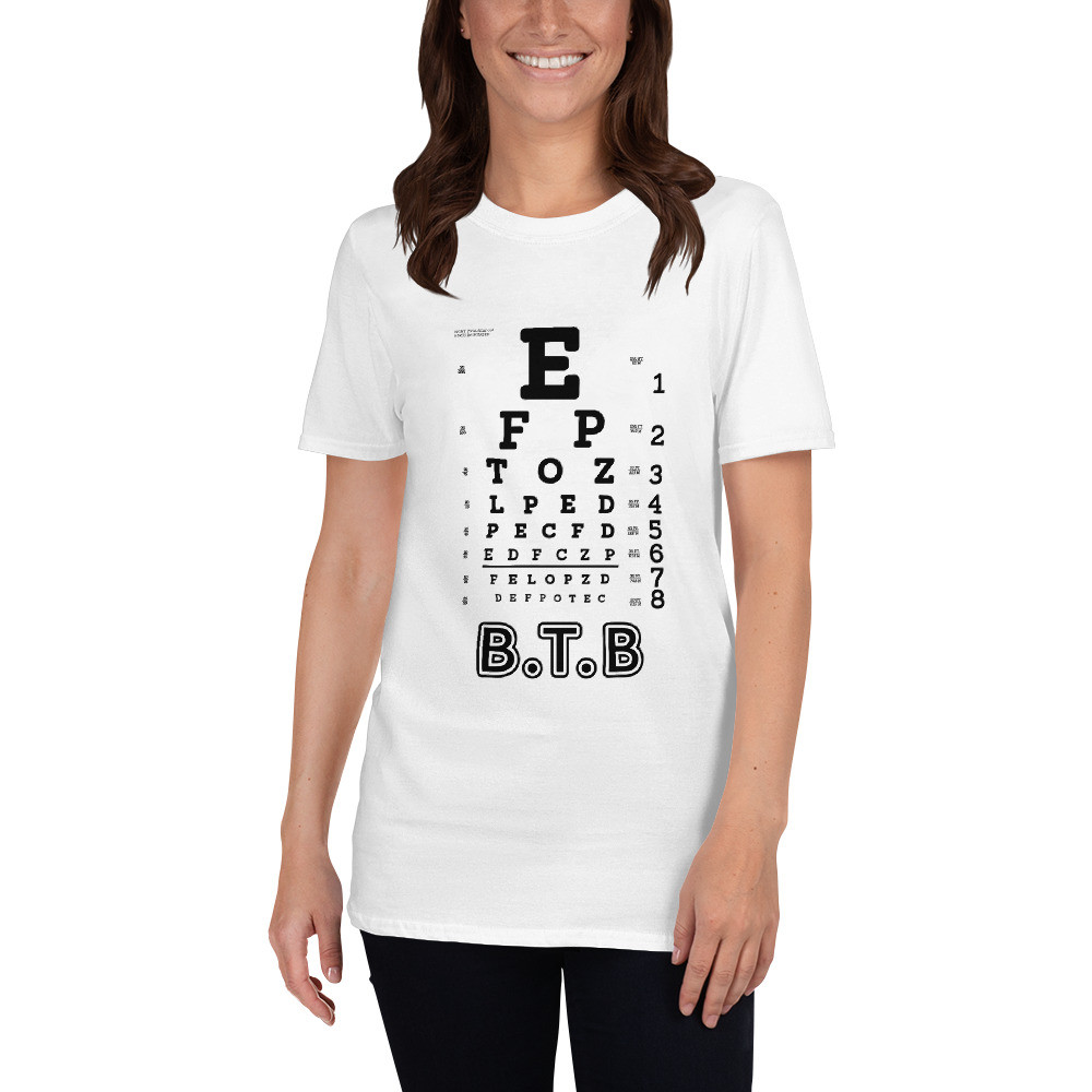 BTB "Vision Check" Short-Sleeve Unisex T-Shirt