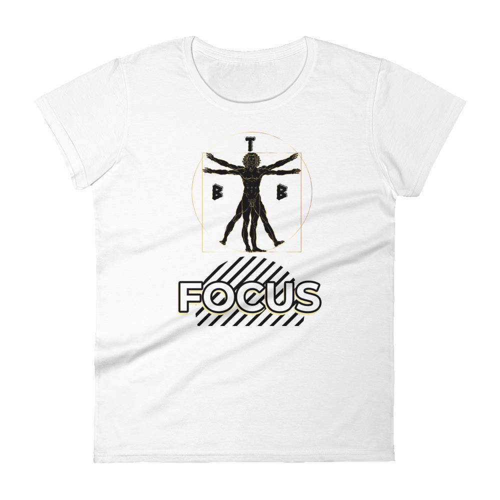 BTB "Da Vinci - Focus" Women's Fashion Fit short sleeve t-shirt