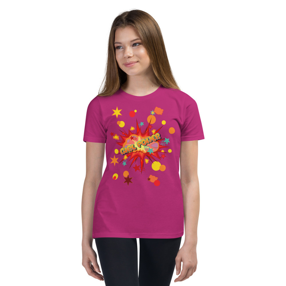 Girl Power Youth Short Sleeve T-Shirt