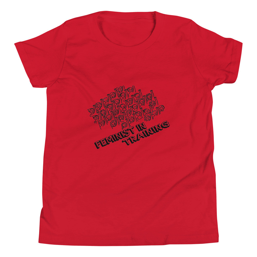 Feminist In Training Youth Short Sleeve T-Shirt