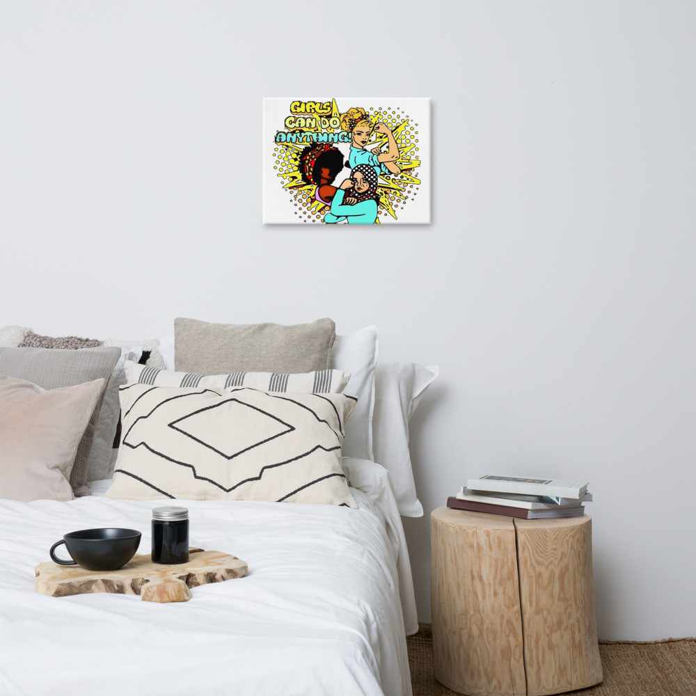 Girls Can Canvas