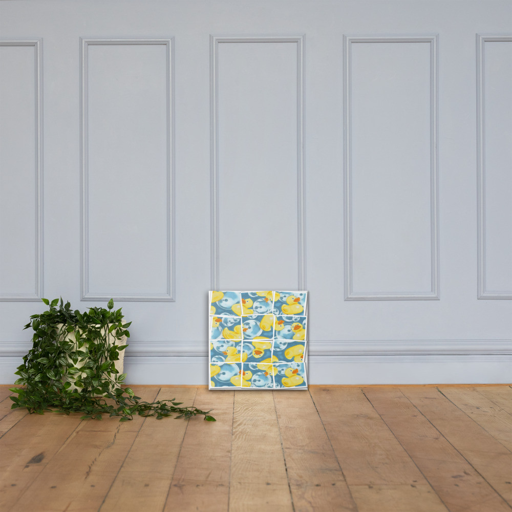 Rubber Ducky Time Canvas